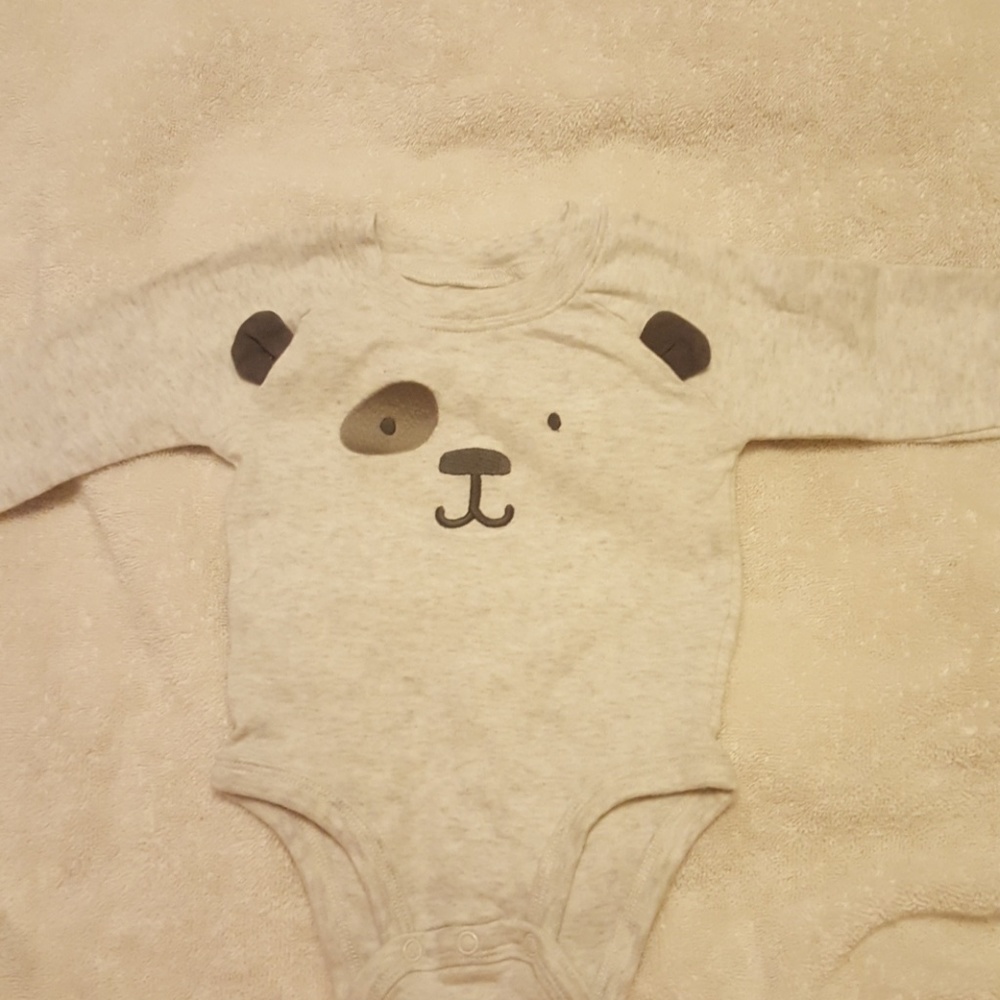 Carter's long sleeved onesie size 6 months